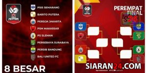 Piala Menpora Di Jadwalkan Hari Ini, PSIS Vs PSM